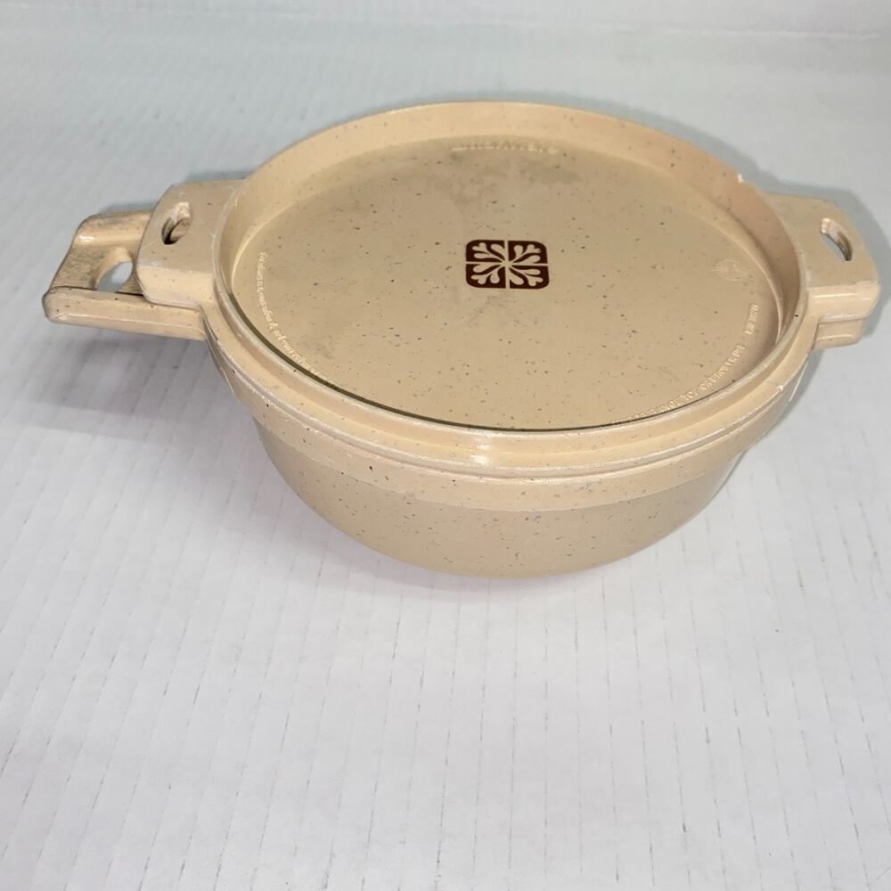 LittonWare 2 Cup 1/2 Liter Round Microwave Bowl #39278 & Cover #39277